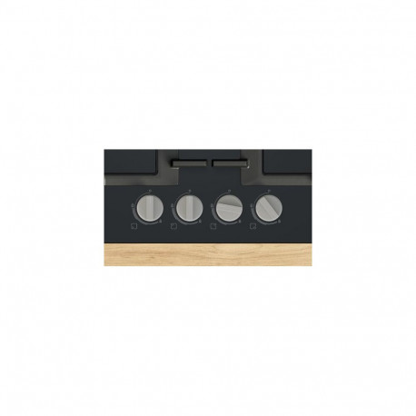 Bosch Serie 4 PNP6B6K40 hob Black Built-in 60 cm Gas 4 zone(s)