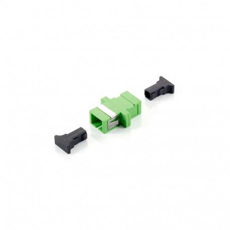 Equip SC APC Coupler, Single-mode simplex