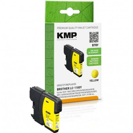 KMP B78Y ink cartridge 1 pc(s) Compatible Yellow