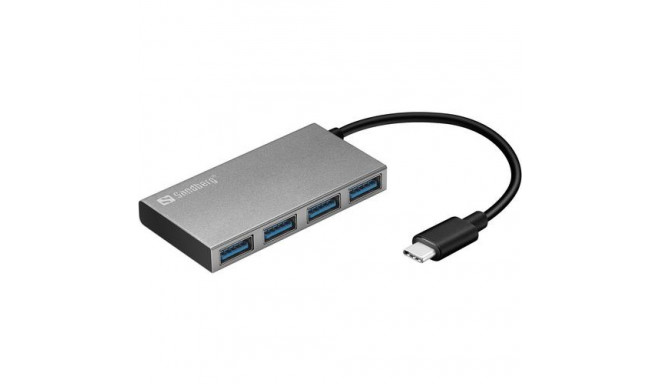 Sandberg USB-C to 4 xUSB 3.0 Pocket Hub