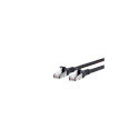 BTR NETCOM Cat6A, 1m networking cable Black