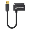 Manhattan USB-A to SATA 2.5&quot; Adapter Cable, 42cm, Male to Male, 5 Gbps (USB 3.2 Gen1 aka US