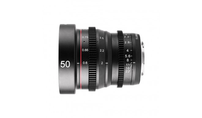 Meike MK 50mm T2.2 objektiiv Micro 4/3