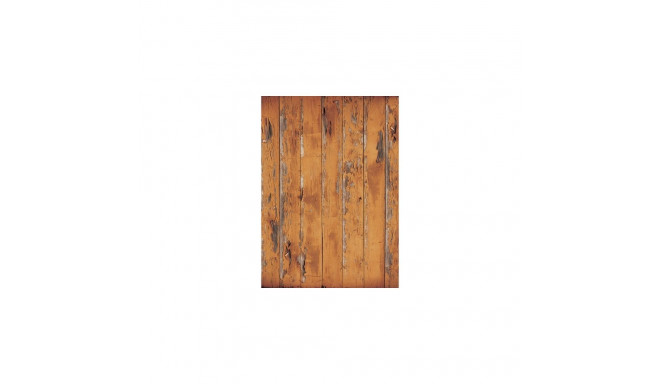 Westcott Distressed Wood Matte Vinyl Backdrop 1.52m x 2.13m Rich Brown