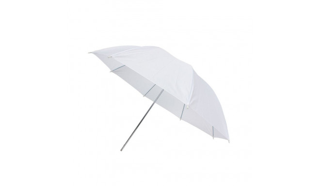 Caruba Flitsparaplu Transparant Wit 80cm