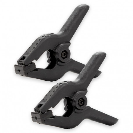 Caruba Achtergrond Klem Zwart Extra Large (2 stuks)