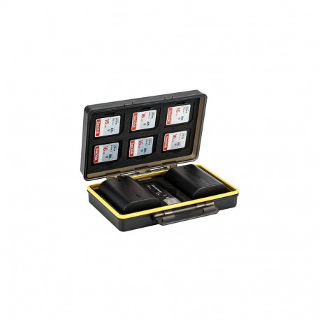 JJC BC 3LPE6 Multi Functionele Batterij Case
