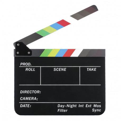 Caruba Professionele Director Clapper Black/Color (Krijt)