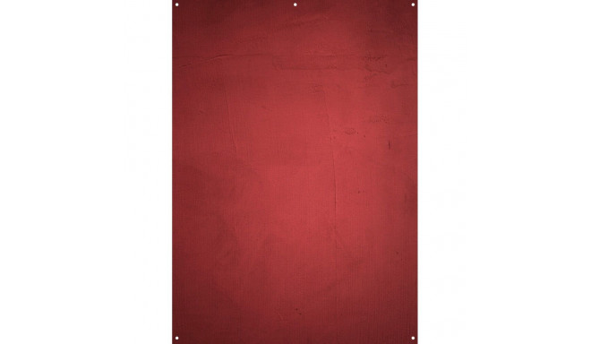 Westcott X Drop Canvas Backdrop Aged Red Wall (5' x 7')