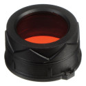 Nitecore filter NFR34 Highgrade Red 34mm taskulambile