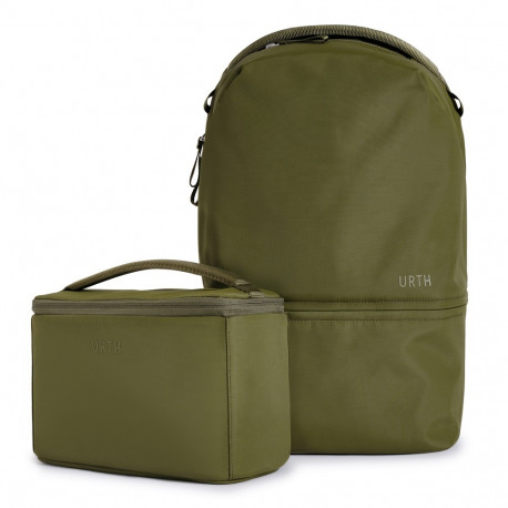 Urth Arkose 20L Backpack + Camera Insert (Green)