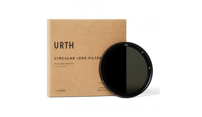 Urth 37mm ND2 400 (1 8.6 Stop) Variable ND Lens Filter