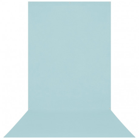 Westcott X Drop Wrinkle Resistant Backdrop Pastel Blauw Sweep (5' x 12')