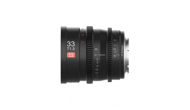 Viltrox S 33 T1.5 Cine APS C MF Sony E mount