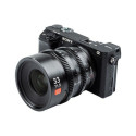 Viltrox S 33 T1.5 Cine APS C MF Sony E mount