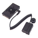 Caruba Nikon EN EL15 Full Decoding Dummy Battery + F970 Batterijhuls (veer kabel)