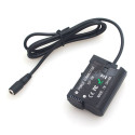 Caruba Nikon EN EL15 Full Decoding Dummy Batterij (rechte kabel)