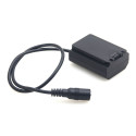 Caruba Sony NP FZ100 Full Decoding Dummy Batterij (rechte kabel)