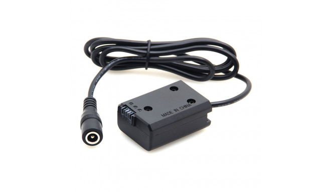 Caruba Sony NP FW50 Full Decoding Dummybatterij (rechte kabel)
