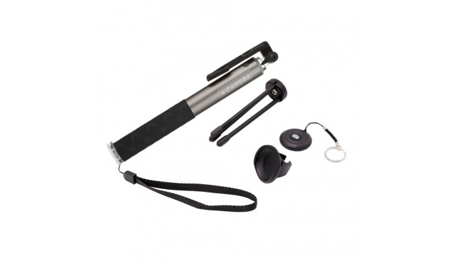 Caruba Selfie Stick Large Bluetooth Grijs