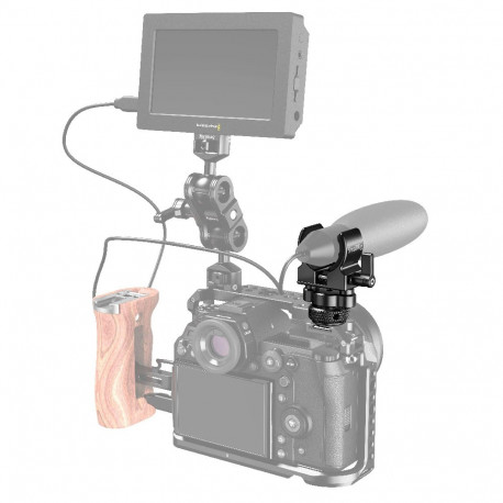 SmallRig 2352 Shotgun Microfoon Houder (Cold Shoe)