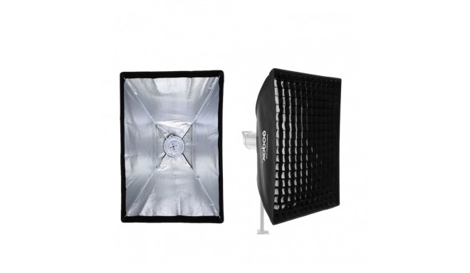 Godox Paraplu Softbox Bowens 80x120 met Grid