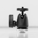 Caruba Centre Ball Head met Cold Shoe Mount