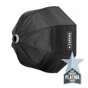 Caruba Quick Assembly Matte Zilver Octabox 95cm