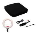 Caruba Round Vlogger 12 inch LED Set met Tas Roze (MENZ)