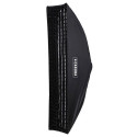 Caruba Matte Zilver Strip Softbox 30x140 cm