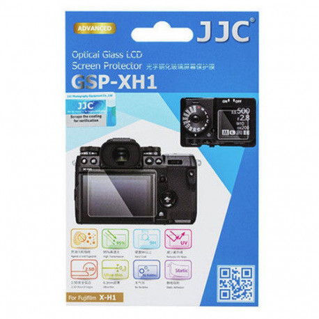 JJC GSP XH1 screenprotector van optisch glas