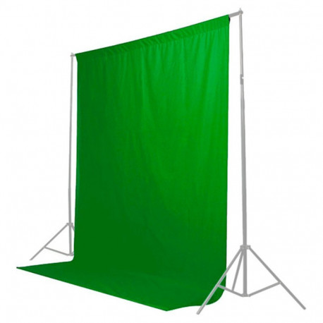 Caruba taust 3x6m, chroma key green