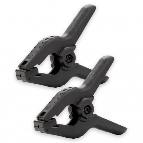 Caruba Achtergrond Klem Zwart Small (2 stuks)