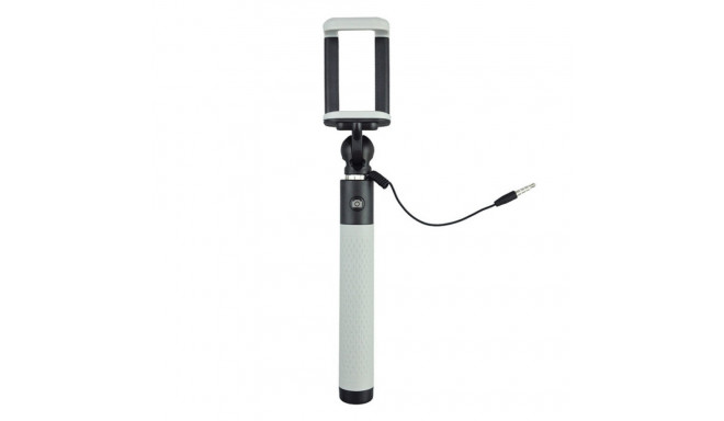 Caruba Selfie Stick Plug & Play Grijs