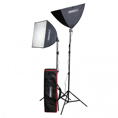 Caruba All in 1 Lichtset (Softbox / LED)