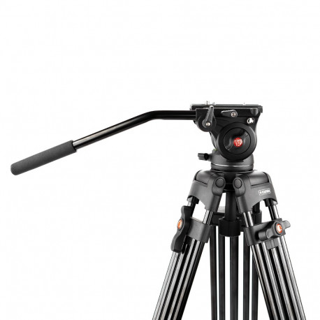 Caruba tripod Videostar 180 Pro + fluid head