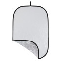 Westcott Illuminator Opvouwbare 2 in 1 Zilver/Wit Bounce Reflector (121,9 x 182,8cm)