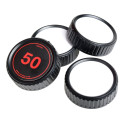 Caruba Writable Rear Lens Cap Kit Canon (4 stuks) Caruba Writable Rear Lens Cap Kit Canon (4 stuks)