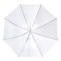 Caruba Flitsparaplu Transparant Wit 100cm