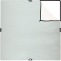 Westcott Scrim Jim Large Zilver / Wit Bounce Doek (1.8 x 1.8m)