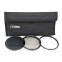 Caruba UV + CPL + ND8 Filter Kit 49mm
