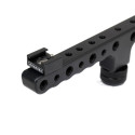 Caruba Camera Handle Double met Free Coldshoe Caruba Camera Handle Double met Free Coldshoe