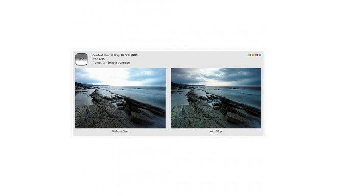 Cokin Filter X121S Neutral Grey G2 soft (ND8) (0.9)