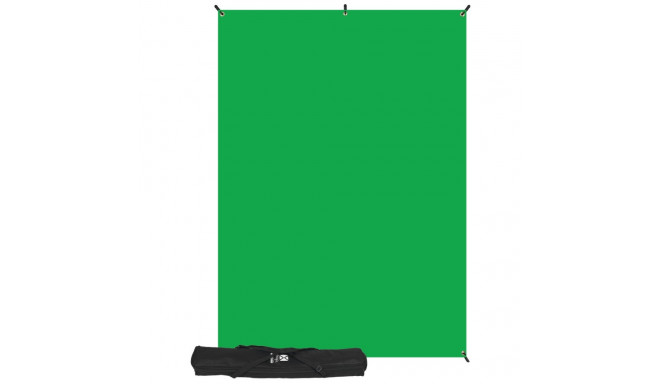 Westcott X Drop Kreukbestendige Achtergrond Kit Green Screen (5' x 7')
