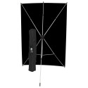 Westcott X Drop Kreukbestendige Achtergrond Kit Zwart (5' x 7')