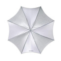 Westcott 32"/81cm Soft Zilveren Paraplu (MENZ)