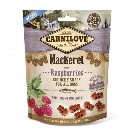 Carnilove Mackerel with Raspberries dog treat with fresh meat 200g