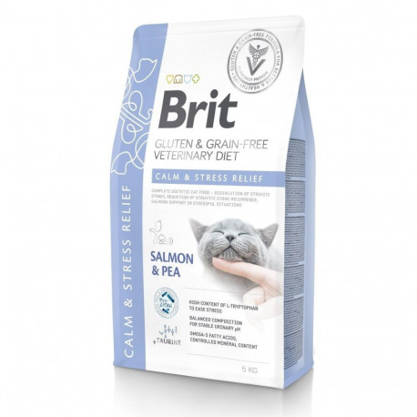 Brit Veterinary Diet Calm & Stress Relief special food for cats 5kg