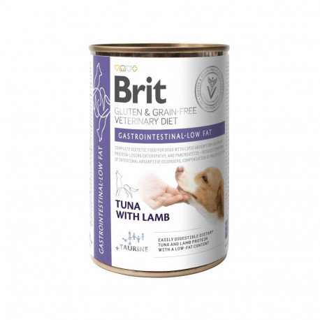 Brit Veterinary Diet Gastrointestinal - Low Fat can for dogs 400g