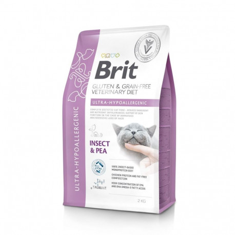 Brit Veterinary Diet Ultra-Hypoallergenic special food for cats 2kg